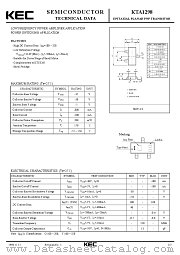 KTA1298 datasheet pdf Korea Electronics (KEC)