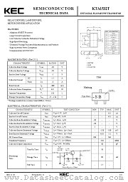KTA1532T datasheet pdf Korea Electronics (KEC)