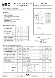 KTA1536T datasheet pdf Korea Electronics (KEC)