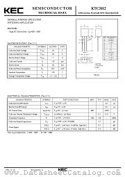 KTC3112 datasheet pdf Korea Electronics (KEC)