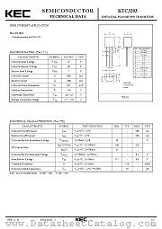 KTC3203 datasheet pdf Korea Electronics (KEC)
