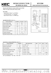 KTC3206 datasheet pdf Korea Electronics (KEC)