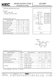 KTC3295 datasheet pdf Korea Electronics (KEC)