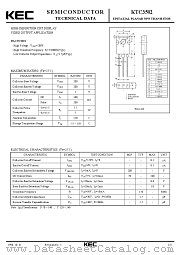 KTC3502 datasheet pdf Korea Electronics (KEC)