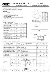 KTC3541T datasheet pdf Korea Electronics (KEC)