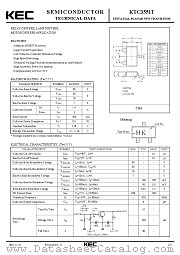 KTC3551T datasheet pdf Korea Electronics (KEC)