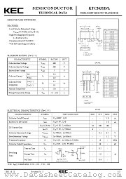 KTC3631D datasheet pdf Korea Electronics (KEC)