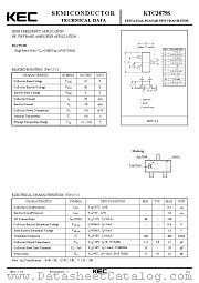 KTC3879S datasheet pdf Korea Electronics (KEC)