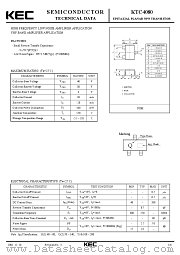 KTC4080 datasheet pdf Korea Electronics (KEC)