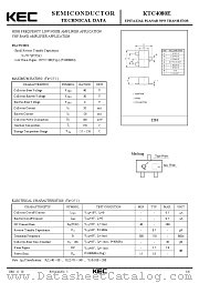 KTC4080E datasheet pdf Korea Electronics (KEC)
