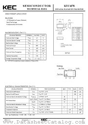 KTC4376 datasheet pdf Korea Electronics (KEC)