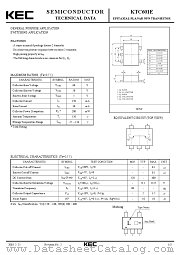 KTC601E datasheet pdf Korea Electronics (KEC)