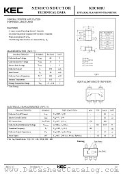 KTC601U datasheet pdf Korea Electronics (KEC)