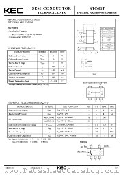 KTC611T datasheet pdf Korea Electronics (KEC)