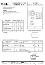 KTC812U datasheet pdf Korea Electronics (KEC)