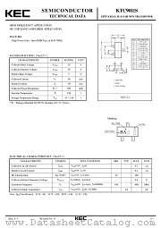 KTC9011S datasheet pdf Korea Electronics (KEC)