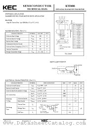 KTD686 datasheet pdf Korea Electronics (KEC)