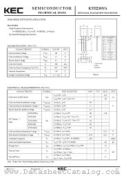 KTH2369 datasheet pdf Korea Electronics (KEC)