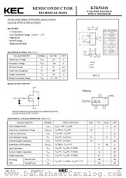 KTK5131S datasheet pdf Korea Electronics (KEC)