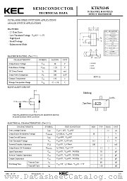KTK5134S datasheet pdf Korea Electronics (KEC)