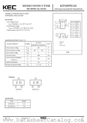 KTN2907AU datasheet pdf Korea Electronics (KEC)