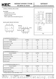 KTX111T datasheet pdf Korea Electronics (KEC)