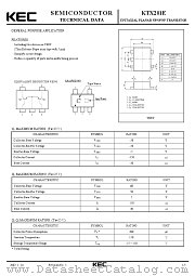 KTX201E datasheet pdf Korea Electronics (KEC)