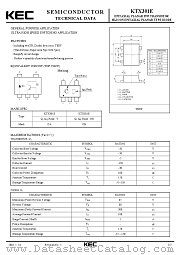 KTX301E datasheet pdf Korea Electronics (KEC)