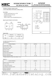 KTX311T datasheet pdf Korea Electronics (KEC)
