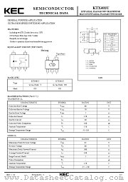 KTX401U datasheet pdf Korea Electronics (KEC)