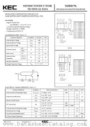 MJD117 datasheet pdf Korea Electronics (KEC)