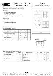 SMAB16 datasheet pdf Korea Electronics (KEC)