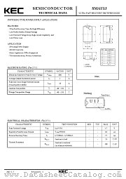 SMAU1J datasheet pdf Korea Electronics (KEC)