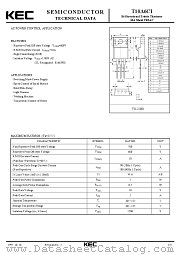 T10A6CI datasheet pdf Korea Electronics (KEC)