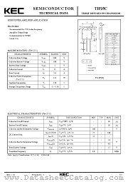 TIP35C datasheet pdf Korea Electronics (KEC)