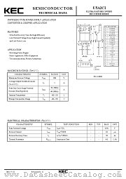 U5A2CI datasheet pdf Korea Electronics (KEC)