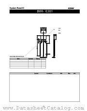 BMR-0301 datasheet pdf Kondenshi Corp