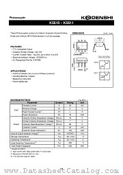 K5611 datasheet pdf Kondenshi Corp