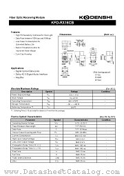 KFO-RX16CB datasheet pdf Kondenshi Corp
