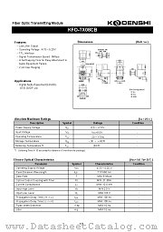 KFO-TX08CB datasheet pdf Kondenshi Corp