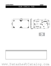 KLM-096CA-16B datasheet pdf Kondenshi Corp