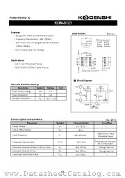 KOM-5121 datasheet pdf Kondenshi Corp