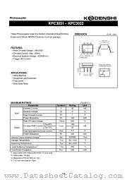 KPC3052 datasheet pdf Kondenshi Corp