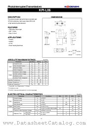 KPI-L06 datasheet pdf Kondenshi Corp