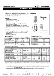 KSM-2003TN2N datasheet pdf Kondenshi Corp