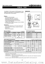 KSM-955TH4Y datasheet pdf Kondenshi Corp