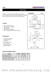 KVCF1-8512 datasheet pdf Kondenshi Corp