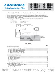 MC145158 datasheet pdf Lansdale Semiconductor