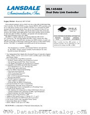 ML145488 datasheet pdf Lansdale Semiconductor