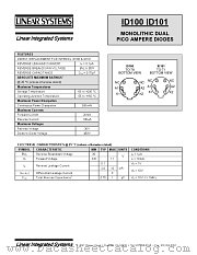 ID101 datasheet pdf Linear Systems